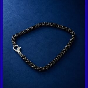 Black Byzantine Chain Bracelet