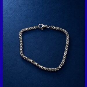 Stainless Steel Byzantine Chain Bracelet