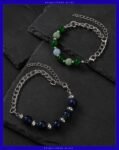 Stone Beaded Chain Bracelet