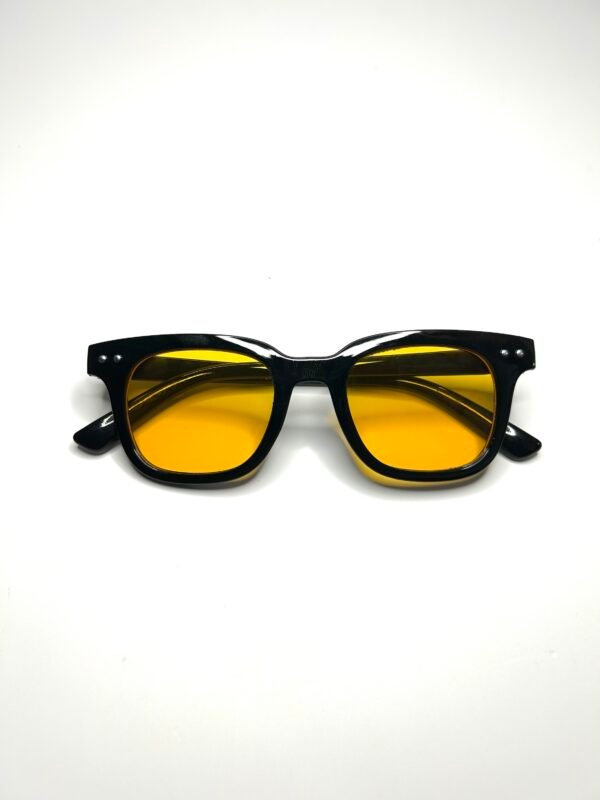 Retro Square yellow Colour Sunglasses