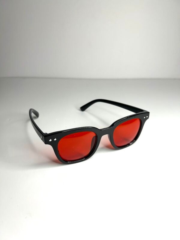 Retro Square Red Colour Sunglasses