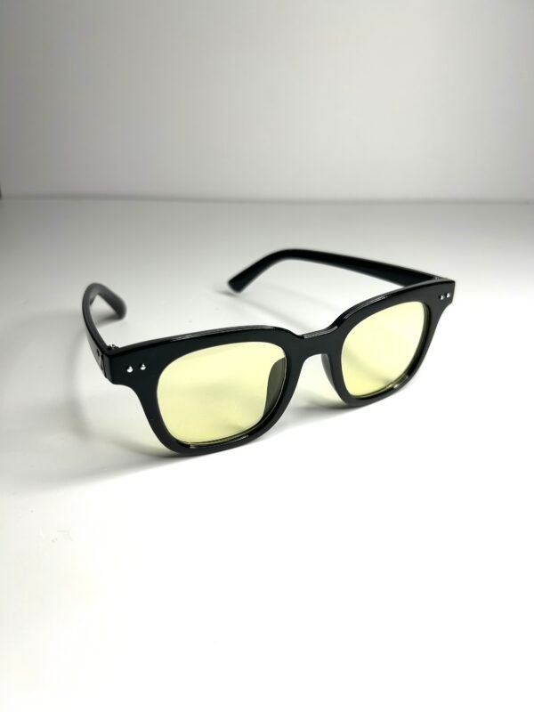 Retro Square Light Yellow Colour Sunglasses