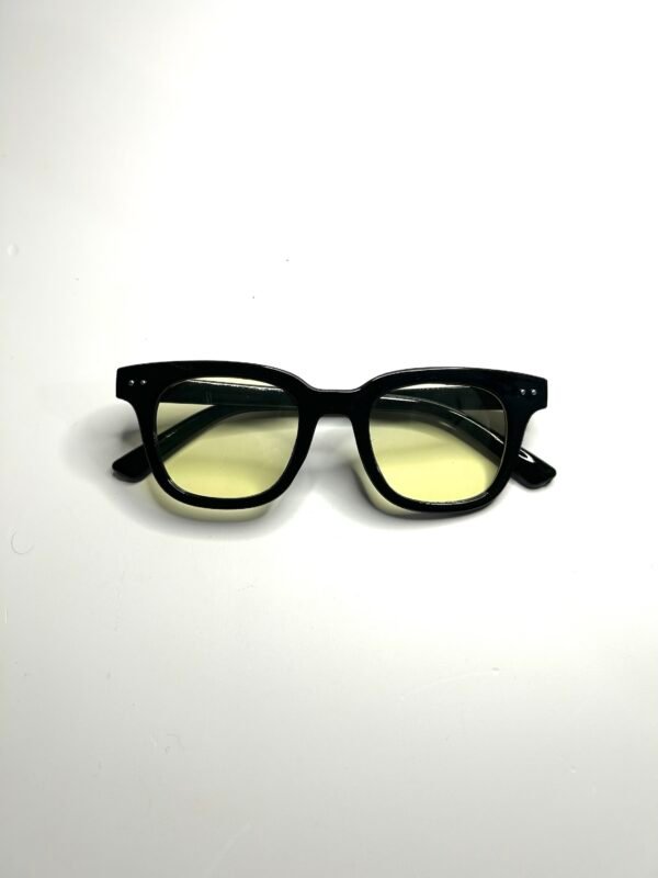 Retro Square Light Yellow Colour Sunglasses