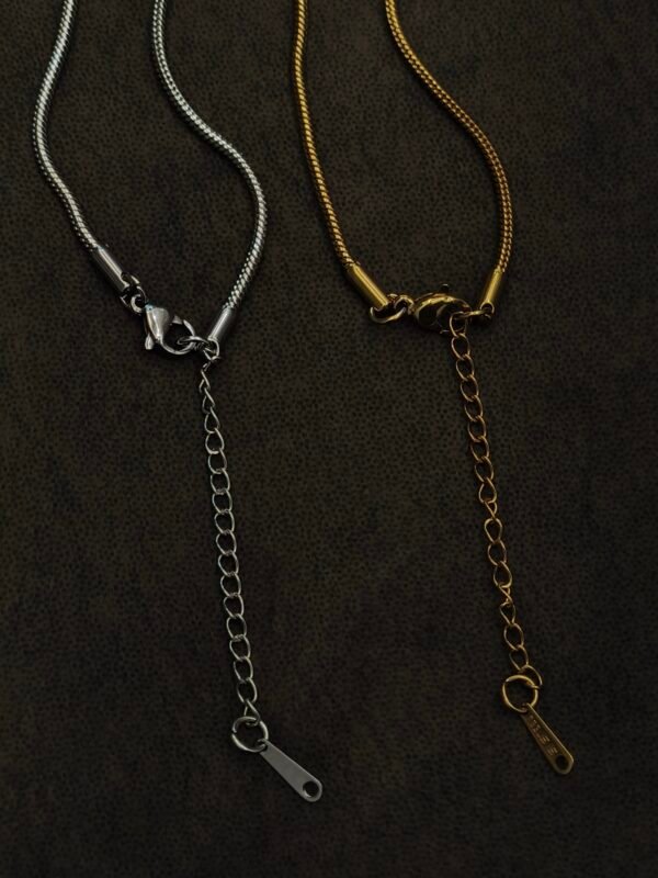 Couple round Chain Bracelets – Gold & Silver 🤍