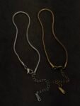 Couple round Chain Bracelets – Gold & Silver 🤍