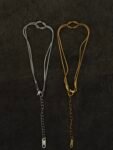 Twist Knot Couple Bracelets – Gold & Silver